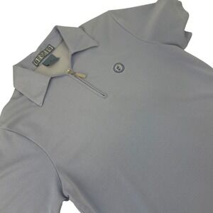 Kate Lord‎ Myrtlewood Golf Club Polo Quarter Zip Size M Blue Womens
